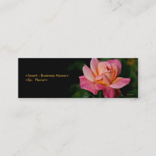 BlumenVisitenkarte Mini Visitenkarte