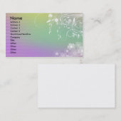 BlumenVisitenkarte Visitenkarte (Vorne/Hinten)