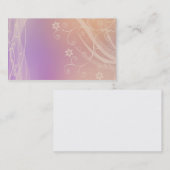 BlumenVisitenkarte Visitenkarte (Vorne/Hinten)