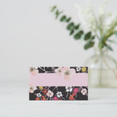 BlumenVisitenkarte Visitenkarte (Stehend Vorderseite)