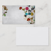 BlumenVisitenkarte Visitenkarte (Vorne/Hinten)