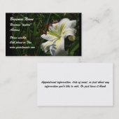 BlumenVisitenkarte Visitenkarte (Vorne/Hinten)