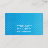 BlumenVisitenkarte Visitenkarte (Rückseite)