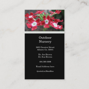 BlumenVisitenkarte Visitenkarte