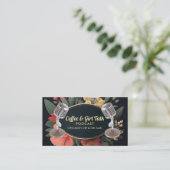 BlumenVisitenkarten Visitenkarte (Stehend Vorderseite)