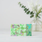 BlumenVisitenkarten Visitenkarte (Stehend Vorderseite)