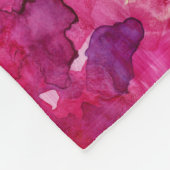 Blumenvlies Fleecedecke (Ecke)