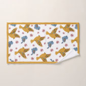 Blumenvögel Badhandtuch Set (Handtuch)