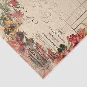 Blumenvögel Ephemere Dekoupage Tissue Paper Seidenpapier (Ausschnitt)