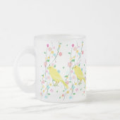Blumenvogel (Wiederholung) Mattglastasse (Links)