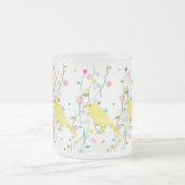 Blumenvogel (Wiederholung) Mattglastasse (Mittel)