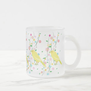 Blumenvogel (Wiederholung) Mattglastasse