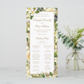 Blumenvollmesse - katholische Hochzeitsfeier (Stehend Vorderseite)