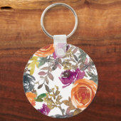 Blumenvorhänge Schlüsselanhänger (Vorderseite)