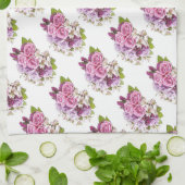 Blumenvorlage Wasserfarben Kunst, Dichtung und Mus Geschirrtuch (Gefaltet)