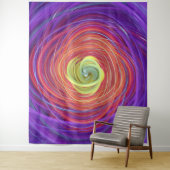 Blumenvortex Wandteppich (Beispiel)