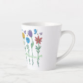 Blumenwachstumsdesign Milchtasse (Rechts)