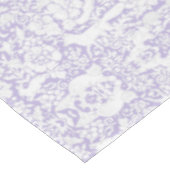 Blumenwald Lila Lilac Forest Tiermuster Tischdecke (Schrägansicht)