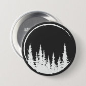 Blumenwaldkreislauf-Baum Liebeswald Baum Button (Vorne & Hinten)