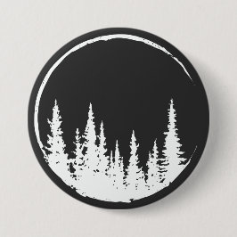 Blumenwaldkreislauf-Baum Liebeswald Baum Button