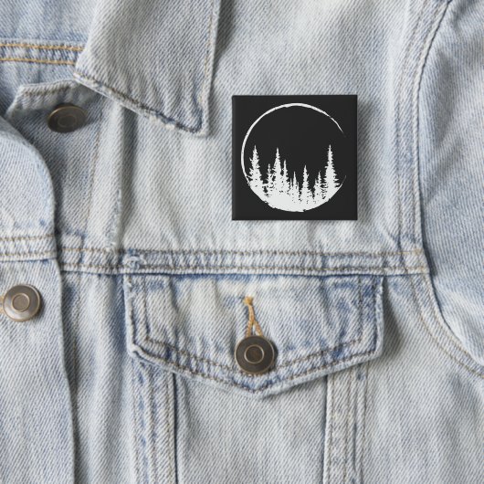 Blumenwaldkreislauf-Baum Liebeswald Baum Button (Beispiel)