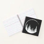 Blumenwaldkreislauf-Baum Liebeswald Baum Notizblock (Innenseite)