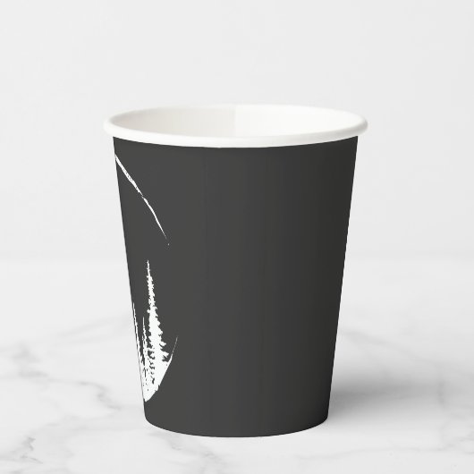 Blumenwaldkreislauf-Baum Liebeswald Baum Pappbecher (Links)