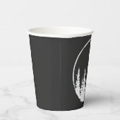 Blumenwaldkreislauf-Baum Liebeswald Baum Pappbecher (Rechts)