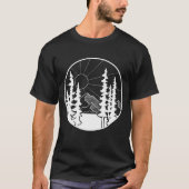 Blumenwaldkreislauf-Baum Liebeswald Baum T-Shirt (Vorderseite)