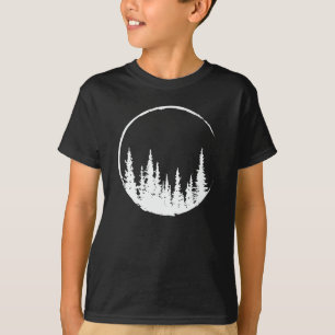 Blumenwaldkreislauf-Baum Liebeswald Baum T-Shirt
