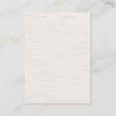 Blumenwaldtiere Waldmädchen Begleitkarte (Rückseite)