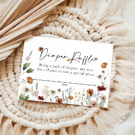 Blumenwaschmaschine Babyduschkarte Mitteilungskarte