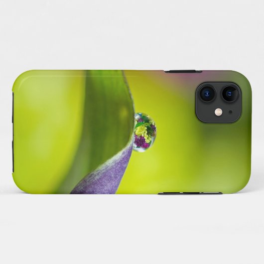 Blumenwasser Case-Mate iPhone Hülle (Rückseite (Horizontal))