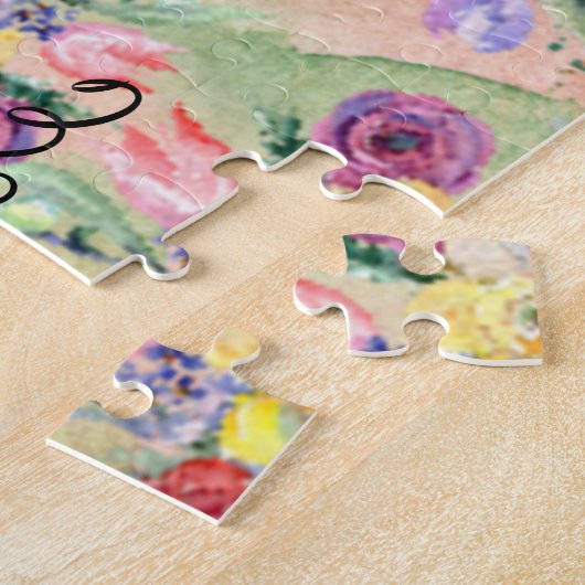 Blumenwasser Muttertagsrätsel Puzzle (Seite)