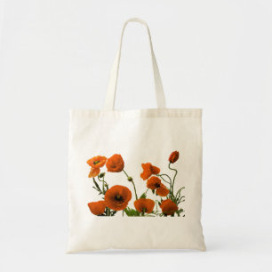BlumenWeddings Bridesmaid Gift Favor Orange Poppy Tragetasche