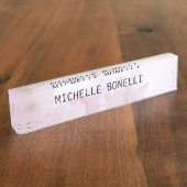 Blumenweibchen Beruflich Schlichte Legitimation Mo Namensplakette (Seite)