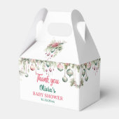 Blumenweihnachtsdusche Gastgeschenk Box Geschenkschachtel (Vorderseite)