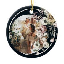 Blumenweihnachtsfest Foto Personalisiert