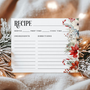 Blumenweihnachtskarte Brautparty Rezept