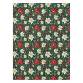 Blumenweihnachtsmuster Tischdecke (Vorderseite)