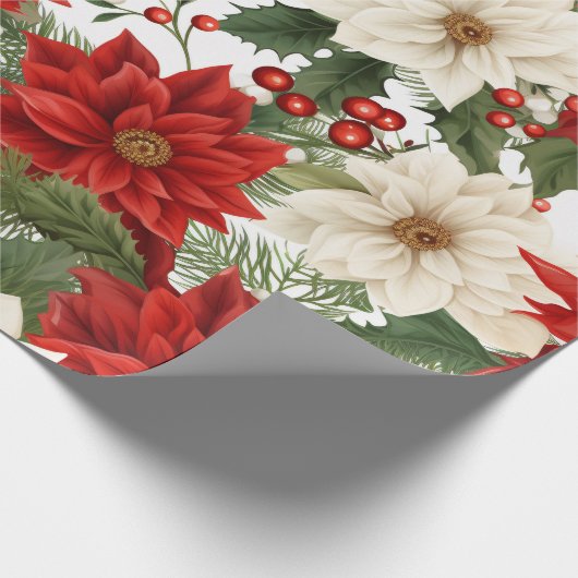 Blumenweihpapier 30Inx30ft Geschenkpapier (Ecke)