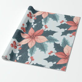 Blumenweihpapier Geschenkpapier