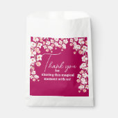 Blumenwein Geschenktütchen (Vorderseite)