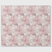 Blumenweiße Bridal Graduatio Geburtstag 16. Grau Geschenkpapier (Flach)