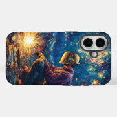 Blumenwelder-Abstrakte Schweißkunst Case-Mate iPhone Hülle (Rückseite (Horizontal))