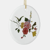 Blumenwerk Japanische Blume Keramik Ornament (Rechts)