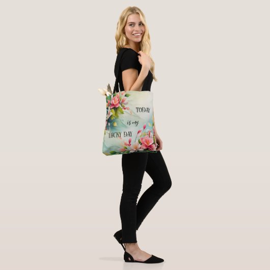 Blumenwettbewerb Sommer Tasche (Am Model)