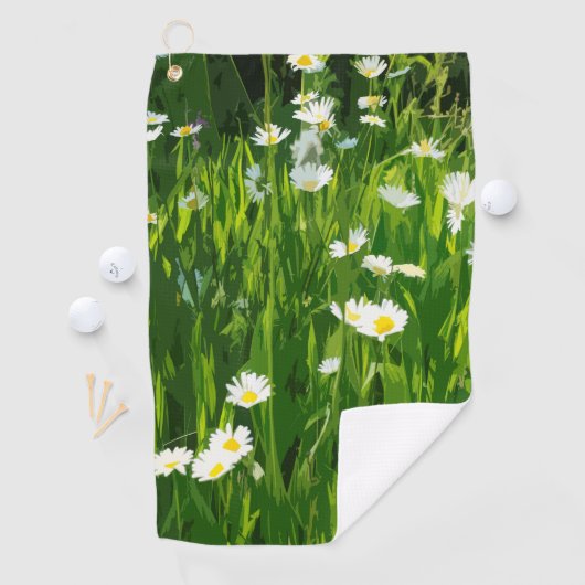 Blumenwiese Golfhandtuch (Insitu)