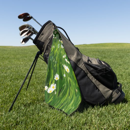 Blumenwiese Golfhandtuch (Gras)