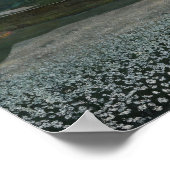 Blumenwiese im Norden - Kunstdruck Poster (Ecke)